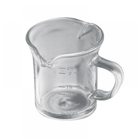 

Linen Purity Colored Heat-resisting Glass Espresso Measuring Cup Double Mouth Glass Milk Jug With Handle Glass Scale Measure Mugs