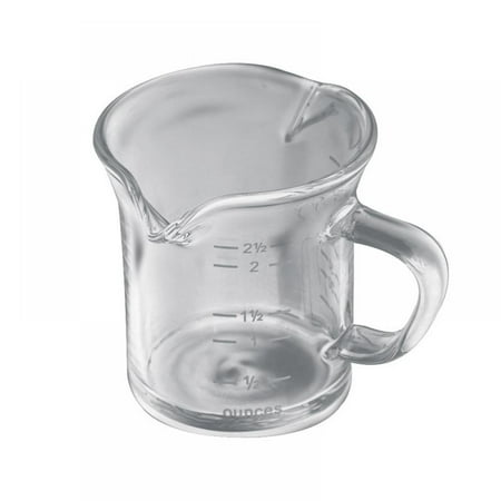 

Linen Purity Colored Heat-resisting Glass Espresso Measuring Cup Double Mouth Glass Milk Jug With Handle Glass Scale Measure Mugs