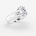 thumbnail image 2 of Ariana Jewel 2 Ct Oval Cut Diamond Ring for Women's - Solitaire Engagement Wedding Prong Set Ring - Jewelry Silver Clearance Wedding Ring for Women's - Party Wear Diamond Ring - Diamond Jewelry, 2 of 2