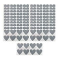 thumbnail image 2 of 300 pegatinas autoadhesivas de corazón de 25 mm x 28 mm para despedidas de soltera, marketing empresarial Gris, 2 of 9