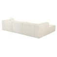 thumbnail image 5 of Pemberly Row Fluffy Oversized Fabric Modular Left-Arm Facing Sectional in Cream, 5 of 6