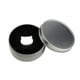 thumbnail image 4 of Limpiador de cepillos de maquillaje caja de limpieza seca esponja de ojos interruptor removedor de maquillaje, tamaño perfecto para  de Caja plateado Macarena esponja limpiador de cepillo, 4 of 6