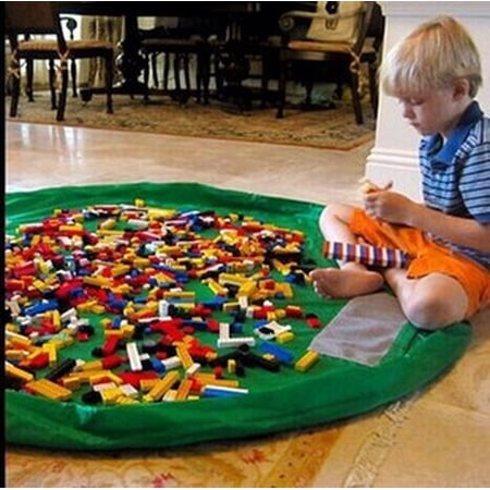 Portable Kids Children Toy Organizer Storage Bag Baby XL 150cm Play Mat Rug