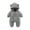 Gray, variant on Clearance Newborn Sleepers Newborn Baby Bear Onesie Outfit Suit Girls Boys Fleece Jumpsuit Romper Hooded Coat Winter Clothes Outwear Snowsuit Infant Girl Clothes (Red,80)