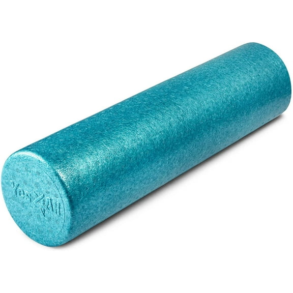 Yes4All 24inch Exercise Foam Roller EPP Turquoise