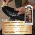 thumbnail image 4 of & Leather cleaner and conditioner - Restore and care, suitable for furniture or car interiors, car seat cleaner, faux leather, furniture, handbags, shoes, etc., 12 ounces, 4 of 4