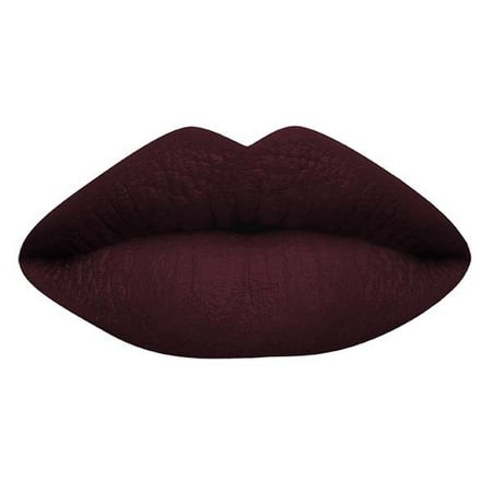 LA-Splash Cosmtics Velvet Matte Liquid Lipstick - Color : Black Tie