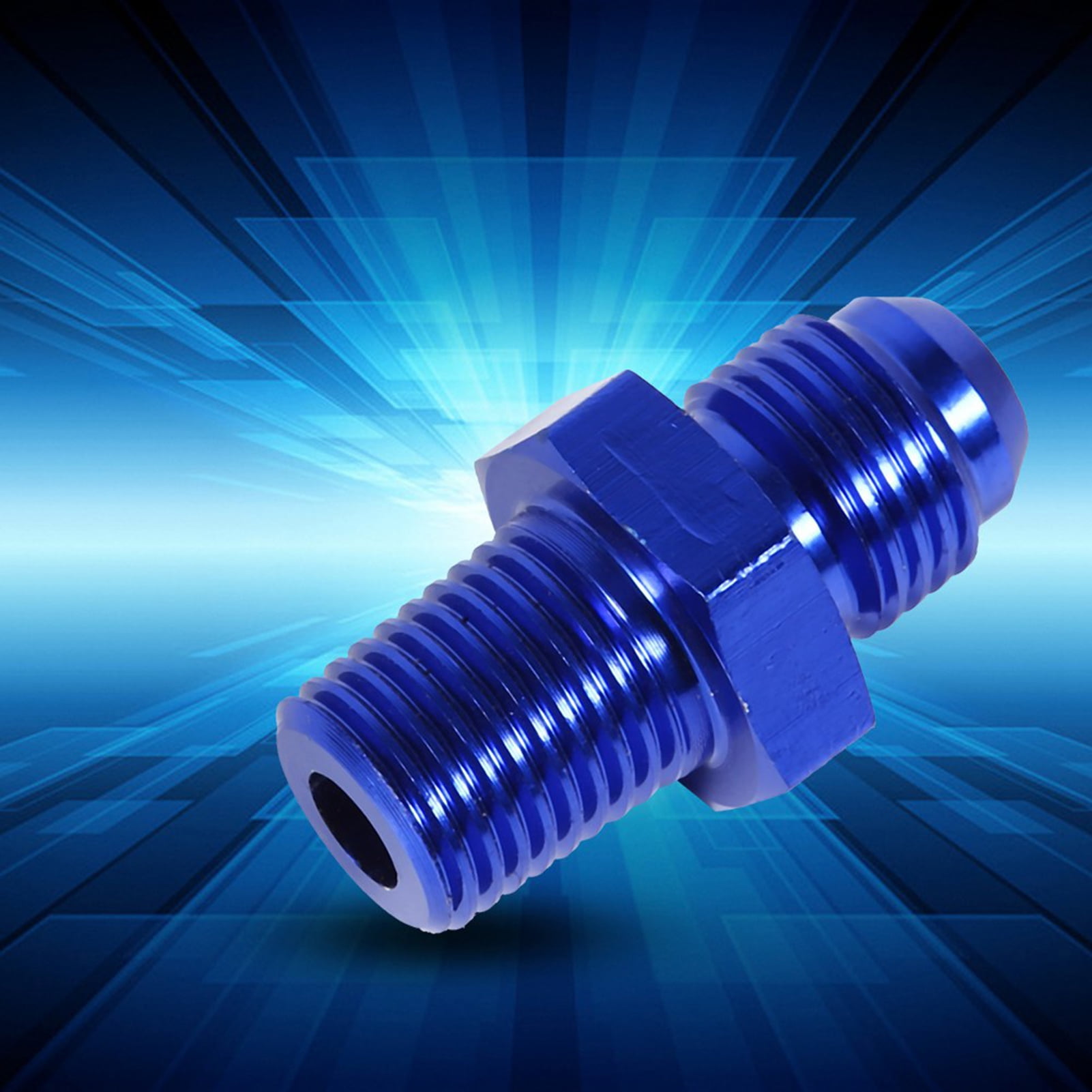 Ldyso Fuel Oil Fitting Adapter,AN6 To NPT 1/4 Fuel Oil Fittings