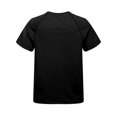 thumbnail image 2 of Manyakai Girls Boys Athletic Shirts Short Sleeve Dry-Fit Basic T-Shirts Active Performance Sports Black 150, 2 of 5