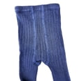 thumbnail image 6 of Sierra Socks Toddler Girls’ Knit Cotton Ribbed Tights, School Uniform, S - Navy, Soft Fit, 6 of 13
