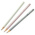 thumbnail image 2 of Faber-Castell Sparkle Graphite Pencils - Sparkle Rose Shadows/Dapple Grey/Coconut Milk - Pack of 3 (218485), 2 of 5