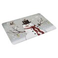 thumbnail image 2 of Durable Christmas Indoor Non-Slip Door Mat Merry Christmas Carpet for Bathroom /Kitchen Winter Snowflake Bath Rug Runner Comfort Mat, 2 of 6