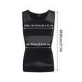 thumbnail image 5 of Deals Naittoop Gilets de Mise en Forme pour Hommes Style Fin en Maille Haute Élasticité Corset Veste Boutonnée, 5 of 5
