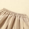 thumbnail image 6 of VeFlora Girls Pleated School Skirt Knee Length A Line High Waist Uniform Skirt Classic Midi Skater Skirt for Students Back to School Outfit for Casual Daily Wear(Wine/4-5 Years), 6 of 6