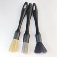 thumbnail image 5 of 3Pcs Car Brushes Car Detailing Brush Set Soft Bristle for Car Cleaning Detailing Brush Dashboard Air Outlet Wheel Brush, 5 of 8