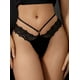 thumbnail image 2 of Tanga sexy con costuras de encaje, cintura baja, sin costuras, de secado rápido, lencería y ropa interior femenina., 2 of 4