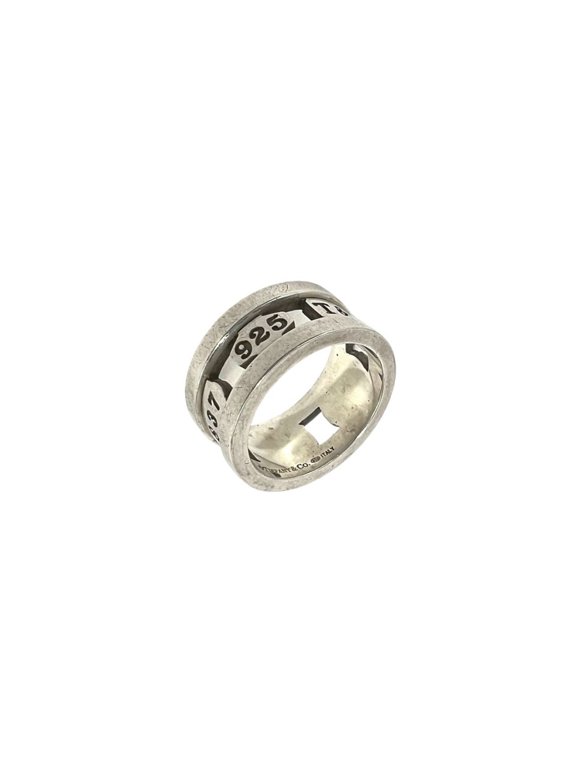 Pre-Owned TIFFANY&Co. Tiffany Vintage Element Ring, Sterling Silver 925, Accessory, Silver,...