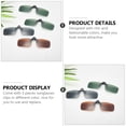 thumbnail image 4 of EeaseMX 3 gafas de sol polarizadas con clip y sin montura para gafas graduadas., 4 of 8