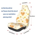 thumbnail image 2 of Lsque Squirrel And Leaves Pattern Car Seat Covers for Front Seats , Waterproof Seat Covers for Cars, Sporty Front Seat Covers,Car Seat Cover Protector Front Seats, 2 of 5