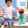 thumbnail image 4 of Peluche de peluche Sesame Street Dino Stomp Elmo 33 cm, 4 of 6