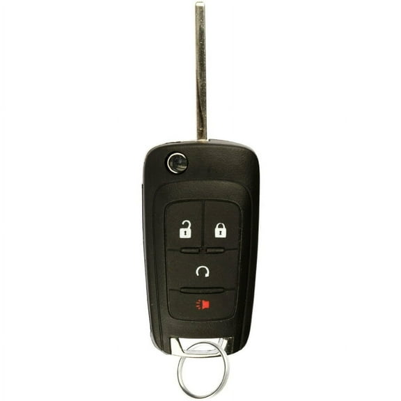 KeylessOption Just the Case Keyless Entry Remote Control Car Key Fob Shell Replacement OHT01060512 for 2010-2016 GMC Chevy Vehicles