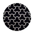 thumbnail image 1 of Safavieh Cambridge Tapis de Transition Noir - Rond 6', 1 of 5
