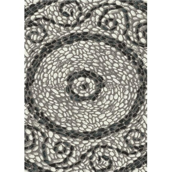 Mayberry Rug DN8406 8X10 7 ft. 10 in. x 9 ft. 10 in. Denver Polly Area Rug, Cream