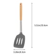 thumbnail image 2 of 2 palas de silicona para el hogar, restaurante, utensilios de cocina, espátula de cocina (gris). HOMEMAXS 11486565-MX, 2 of 7