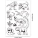 thumbnail image 2 of Sellos transparentes de dinosaurios para manualidades, álbumes de recortes, fiestas en la jungla, animales salvajes, sellos de silicona transparentes, 2 of 9