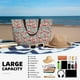 thumbnail image 5 of Easygdp Pink Flamingo Bolsa de Viaje de Playa de Gran Capacidad, Bolsa Tote Perfecta para la Playa, Escapadas de Fin de Semana y Viajes, 5 of 7