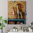thumbnail image 4 of Bohemian Giraffe Canvas Print, Boho Animal Wall Art for Living Room Bedroom Dining Room Office Nursery Playroom Kitchen Decor, 4 of 8
