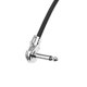 thumbnail image 5 of Cable Cable de pedal de efecto de guitarra Cable de parche plano Cable de 6.35 mm Diseño de panqueque de ángulo recto 30 cm Tomshoo  Cable, 5 of 6