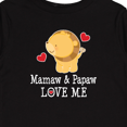 thumbnail image 4 of Inktastic Mamaw and Papaw Love Me Grandson Lion Boys Long Sleeve Toddler T-Shirt, 4 of 5