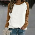 thumbnail image 2 of WEAIXIMIUNG Chandails en Molleton pour Femmes Pack Pull Sans Capuche Manches Raglan, 2 of 4
