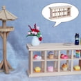 thumbnail image 4 of Muebles de cocina Baoblaze armario de almacenamiento de alimentos en miniatura de abedul, 4 of 8