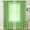 Green#6, variant on Solid-Color Semi-Sheer Curtains | Rod Pocket Window Sheers | Light Filtering Polyester Fabric | 83.86x51.97 Inches | 1 Panel | Multiple Colors