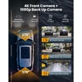 thumbnail image 4 of Pantalla inalámbrica Carplay Kuayvan de 11,5 pulgadas con dash cam 4K, 4 of 9