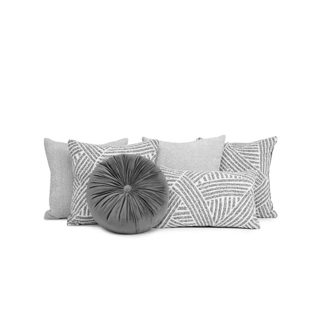 Set de Cojines Decorativos Antonela Gris 1