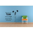 thumbnail image 3 of Cheerleader Cheer Dance Sports Motivation Inspiration Quotes Wall Sticker for Girls Teens Bedroom Kids World Cup Sport Fans Rooms Home Art Murals Decals Wall Art Vinyl Decoration Size (12x15 inch), 3 of 3