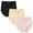 basic, variant on INNERSY Seamless High Waist Briefs Underwear for Women Soft No Show Panties 3 Pack(XL,Soft Tone)