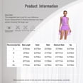 thumbnail image 6 of YiZYiF Women's Sleeveless Glittery Applique Dance Dress Ice Skating Gymnastics Ballet Skirts Leotard Pink L, 6 of 6