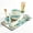 Green, variant on Matcha Set, 8 Pcs Matcha Whisk Set  Elegant Rounded Design Bowl with Folded Rim, with Bamboo Whisk, Scoop, Ceremonial Spoon & Gift Box