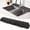 Black, variant on Upgraded 30-Inch Silicone Sink Splash Guard - Non-Slip Faucet Protector for Kitchen & Bathroom