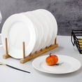 thumbnail image 6 of NONTA Salad Plate Set 6Pcs White, Microwave and Dishwasher Safe for Everyday Use, 8 inches, 6 of 12