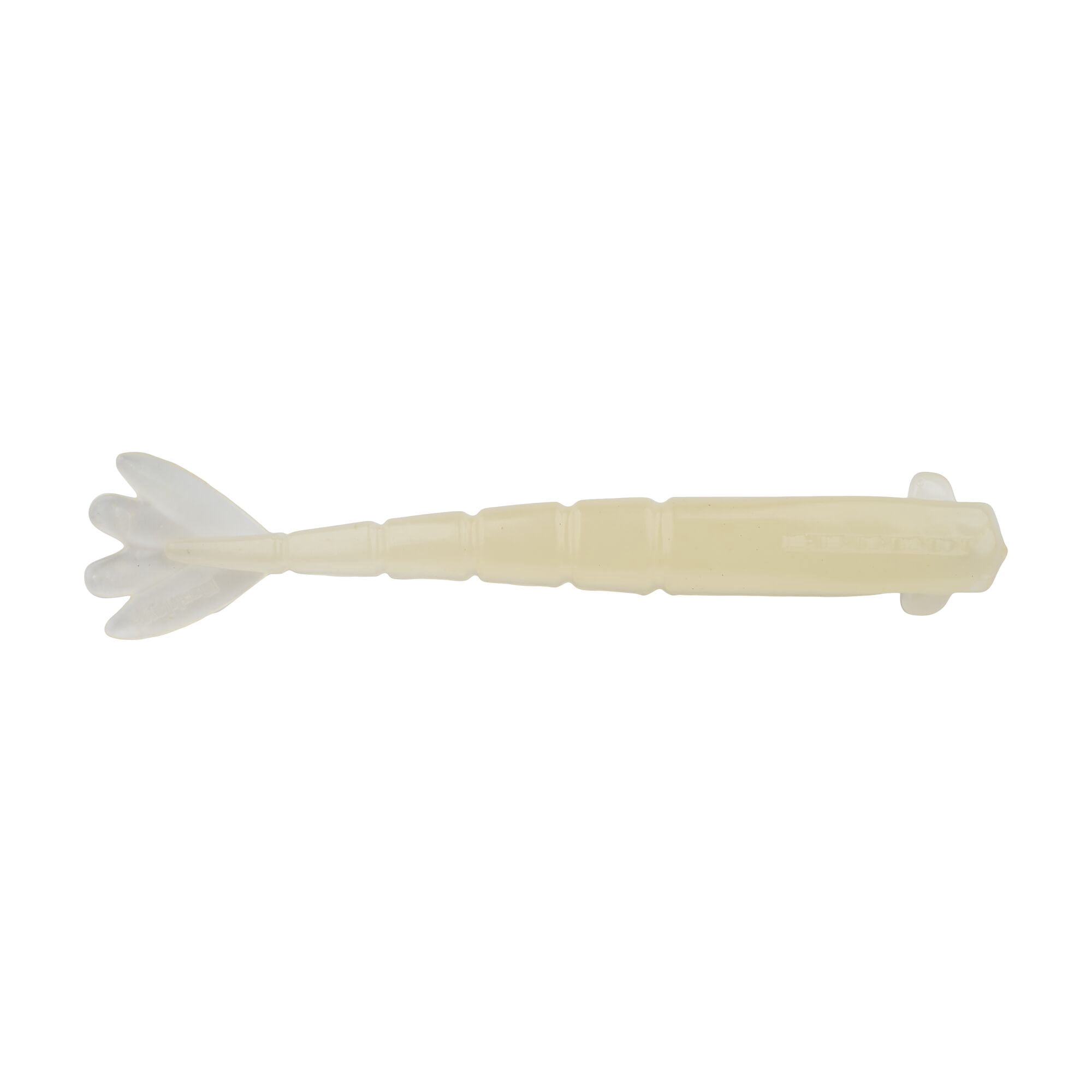 Berkley PowerBait® Saltwater Bonga Shrimp, 4 in, Shrimp, Glow (6-count)