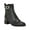 Black, variant on Womens Jallis 2 Faux Leather Harness Ankle Boots