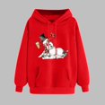 thumbnail image 2 of WILLBEST Sudadera con Capucha para Mujer, Estilo Navideño Otoño/Invierno, con Cremallera y Capucha Gruesa Chica​​, 2 of 3