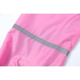 thumbnail image 6 of Kids Waterproof Breathable Outdoor Pants, Double Layer Thickened Elastic Cuff Rain Trousers for Boys and Girls Age 2-10, Windproof and Durable for Playground, Hiking,All-Weather Activities - Hot Pink, 6 of 8