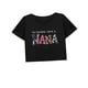 thumbnail image 5 of Camiseta corta suelta para mujer, camiseta recortada de entrenamiento suave de verano para viaje, Camping, trabajo L, 5 of 7