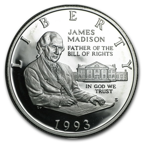 1993-S Bill of Rights 1/2 Dollar Silver Commem Prf (Capsule Only)